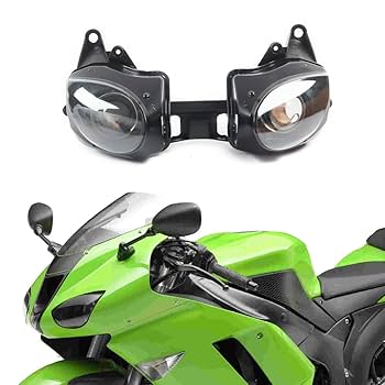 Amazon.com: Aoicils Motorcycle Front Headlight Head Lamp